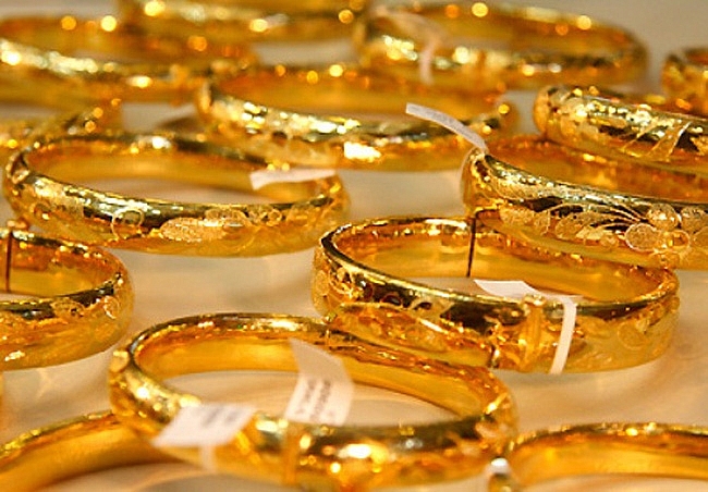 Giá vàng trong nước tăng nhẹ phiên cuối tuần