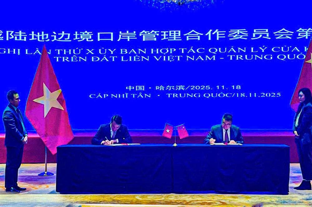 Việt Nam - Trung Quốc tăng cường hợp tác quản lý cửa khẩu biên giới trên đất liền